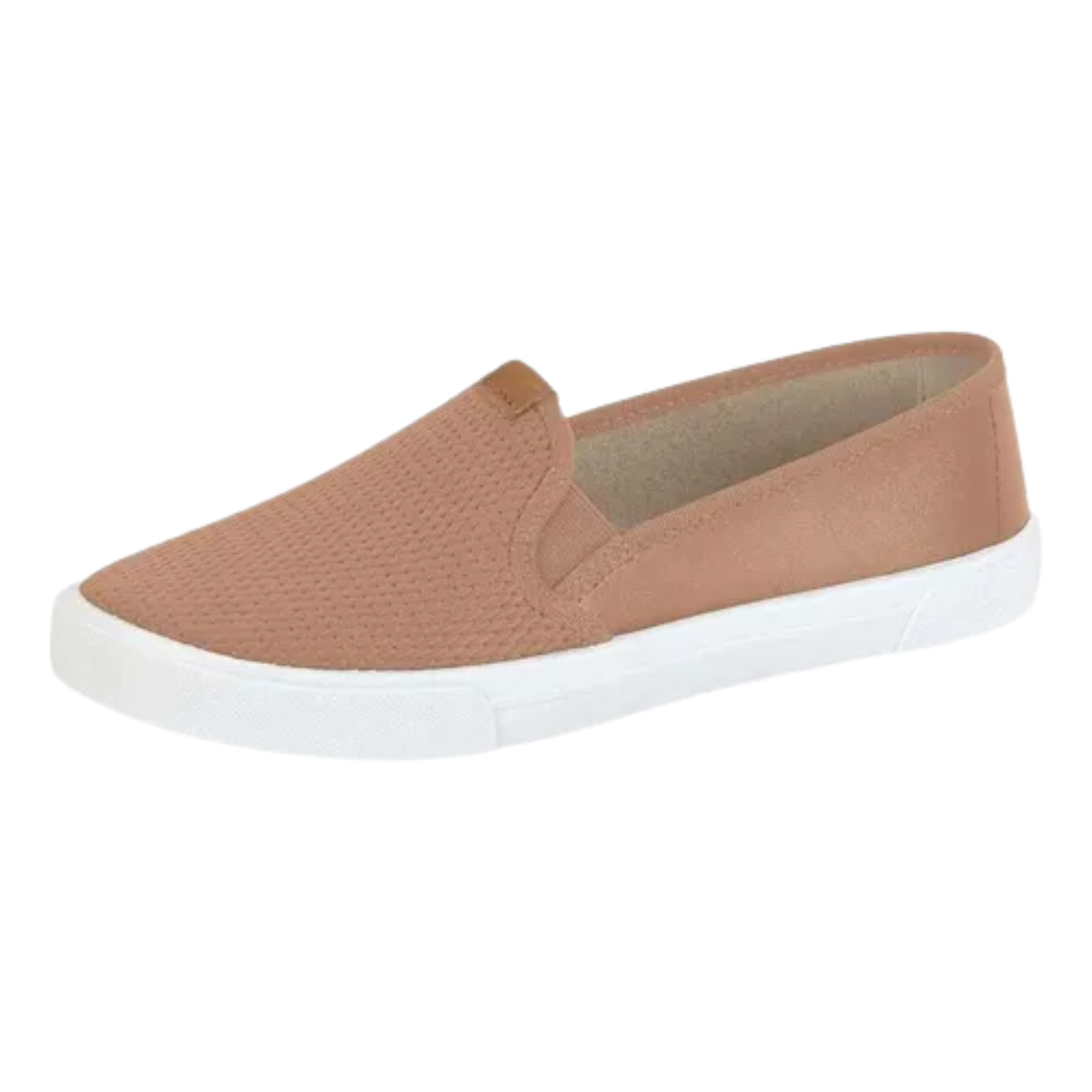 Tenis Feminino Moleca Nude Napa Tresse Casual Conforto Nude 3