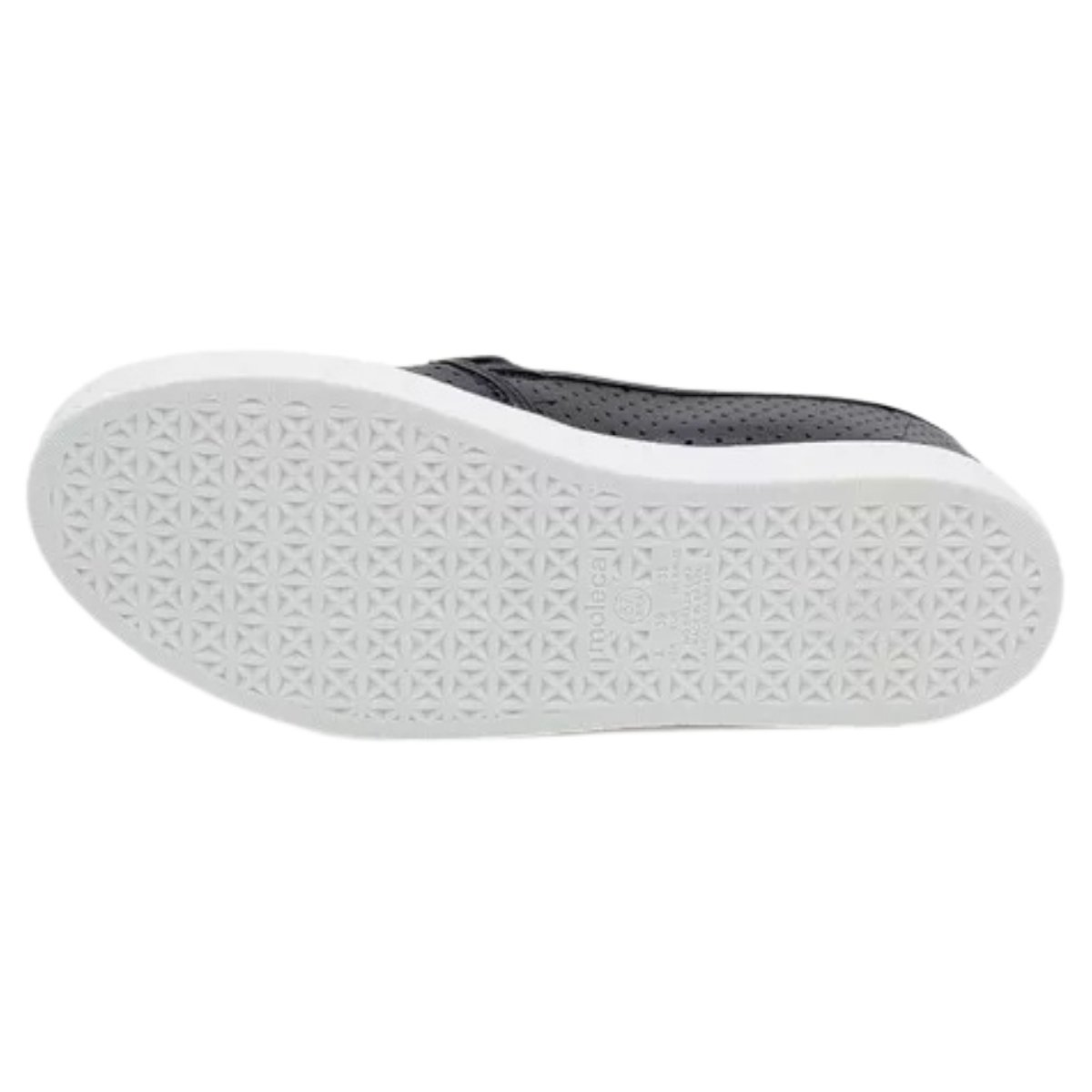 Tenis Moleca Slip On Napa Perfuros Feminino Preto Preto 3