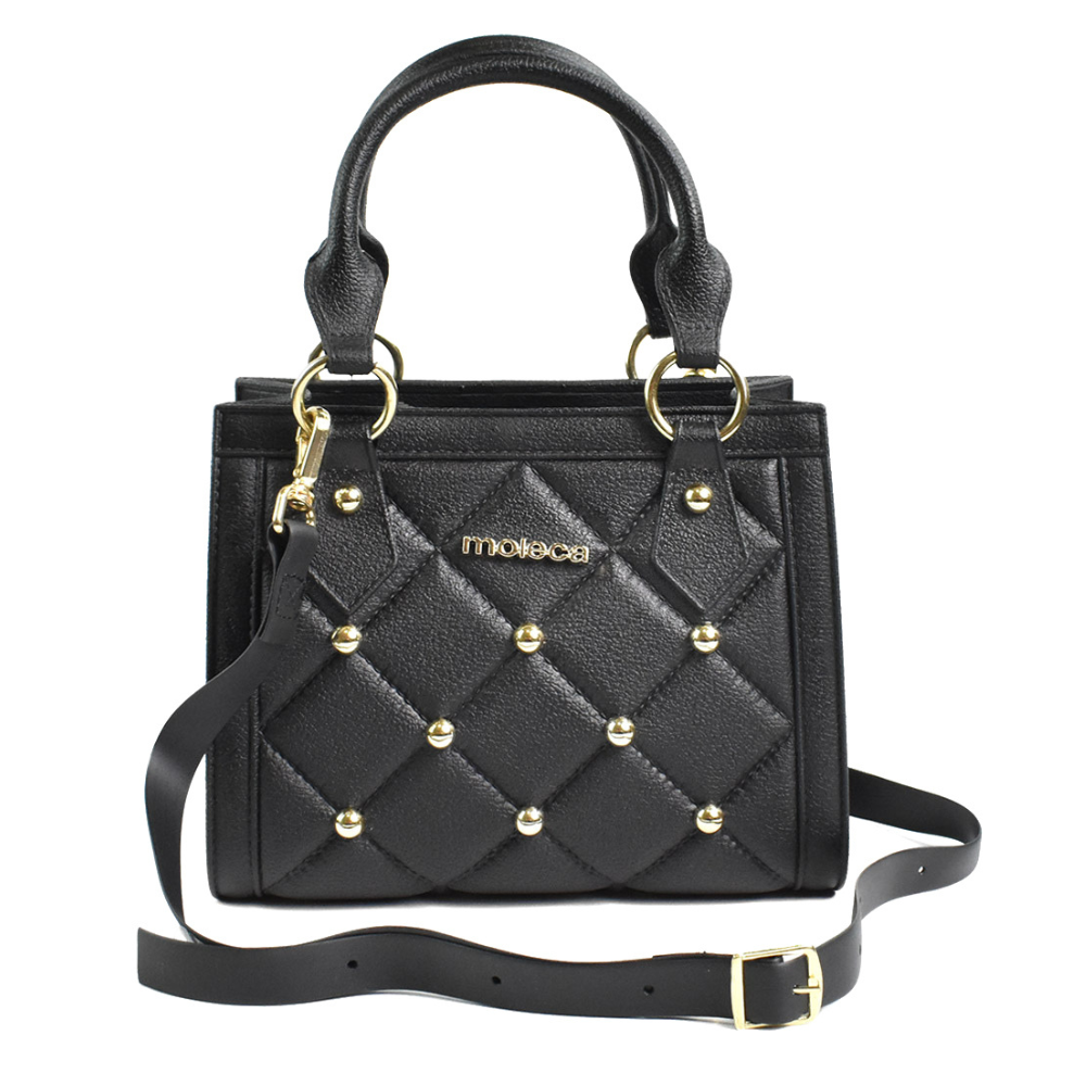 Bolsa Moleca Preta Elegancia e Estilo