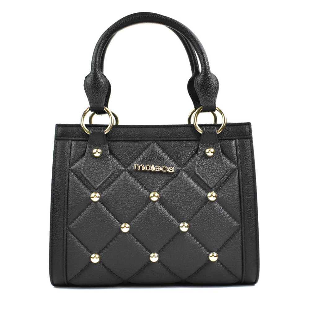 Bolsa Moleca Preta Elegancia e Estilo Preto 2