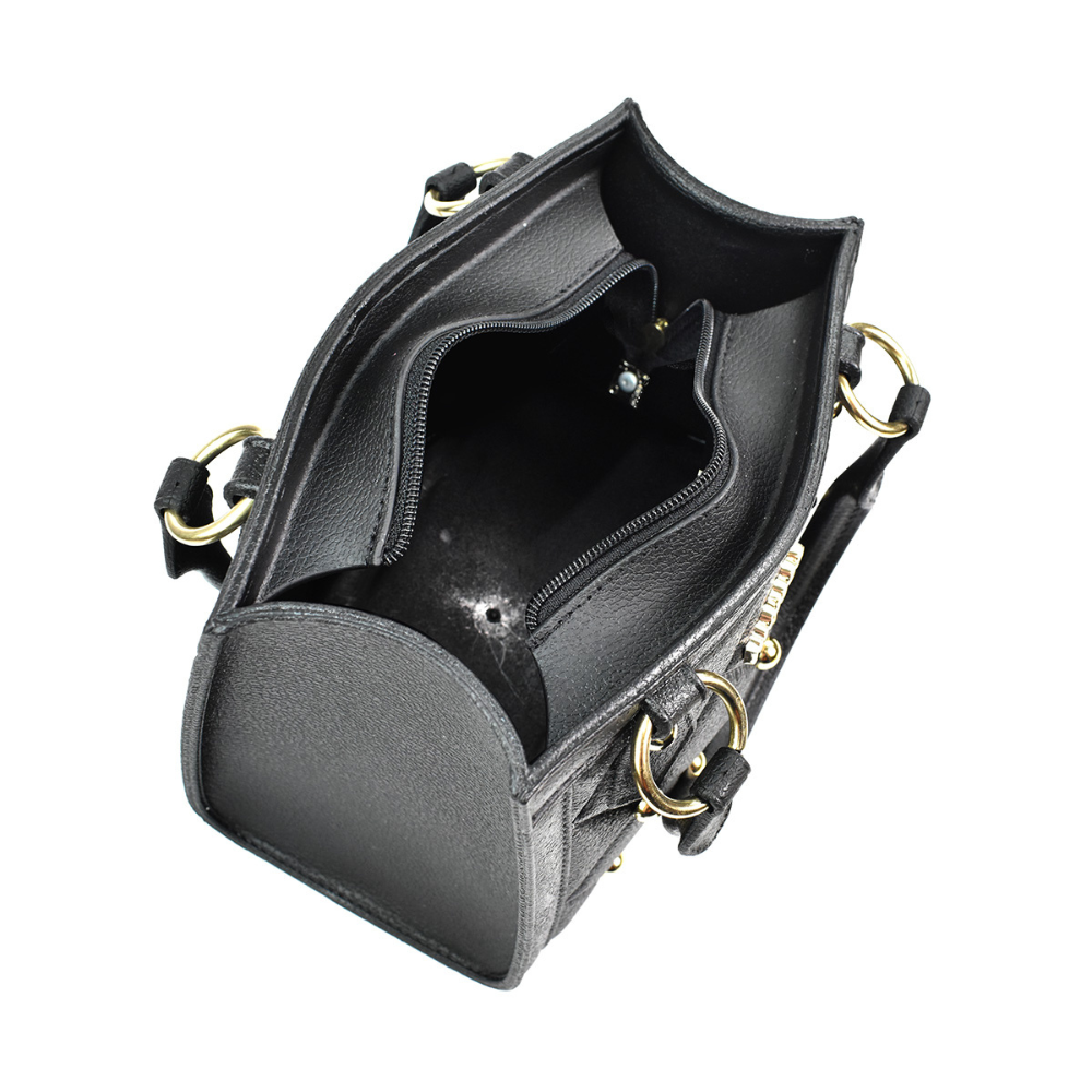 Bolsa Moleca Preta Elegancia e Estilo Preto 5