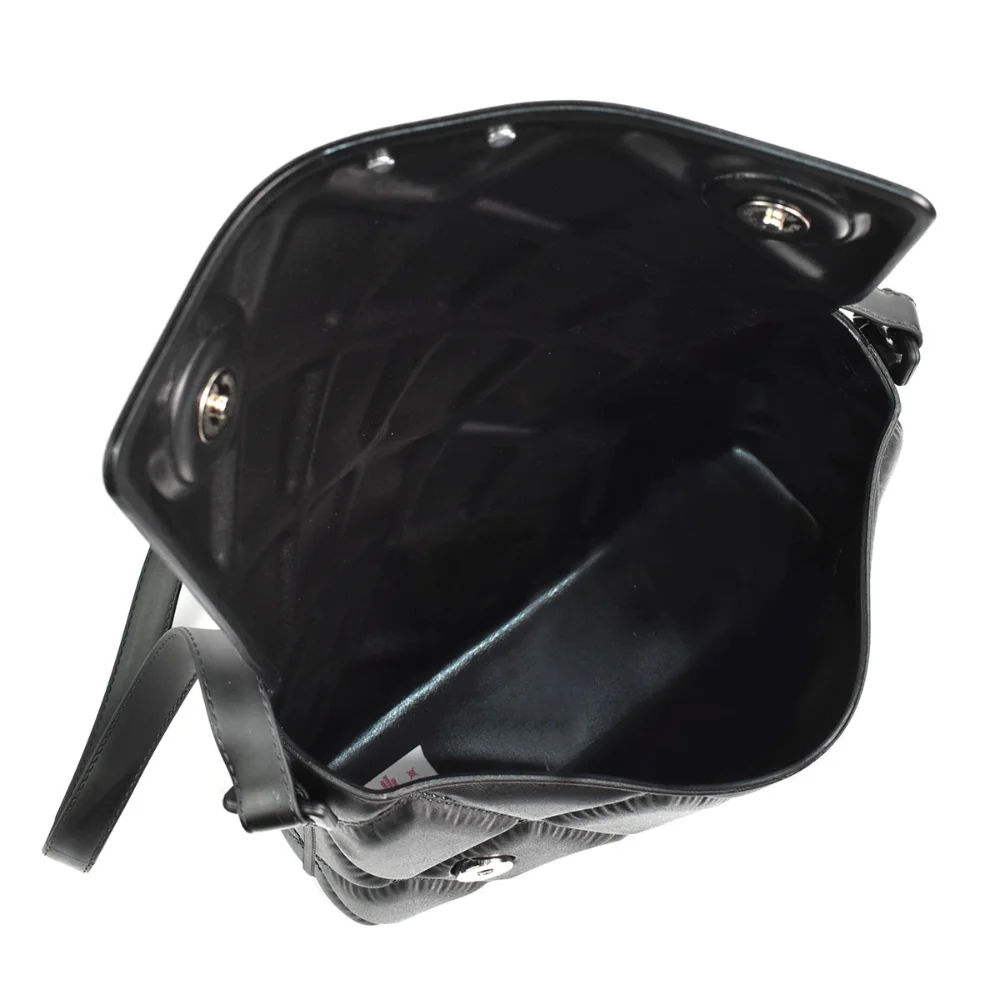 Bolsa Moleca Preta Elegancia Versatil Preto 6