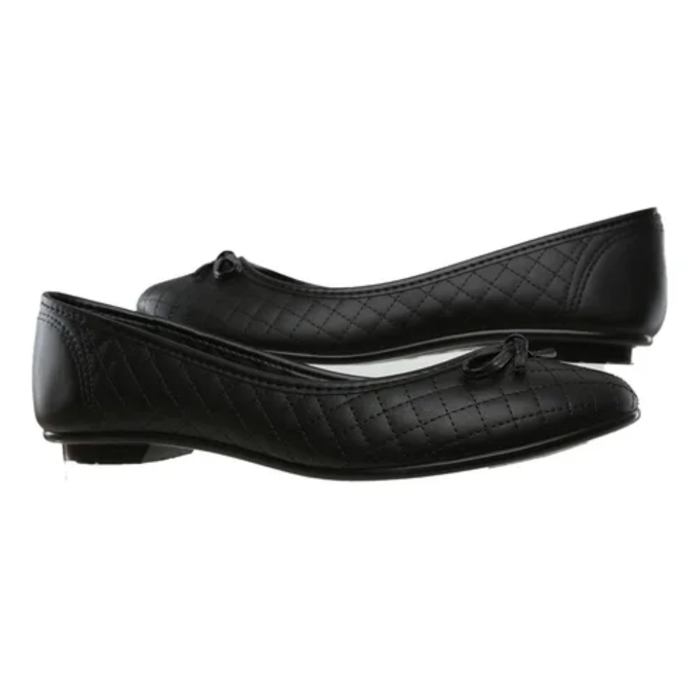 Sapatilha Feminina Moleca Matelasse Verniz Preto 50271466 Preto 2