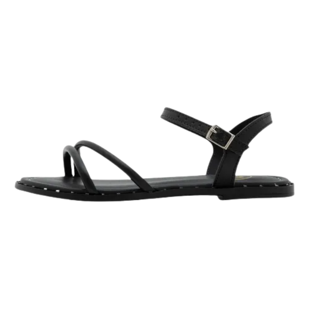 Sandalia Molekinha Infantil Menina Preto Casual Conforto Preto 3