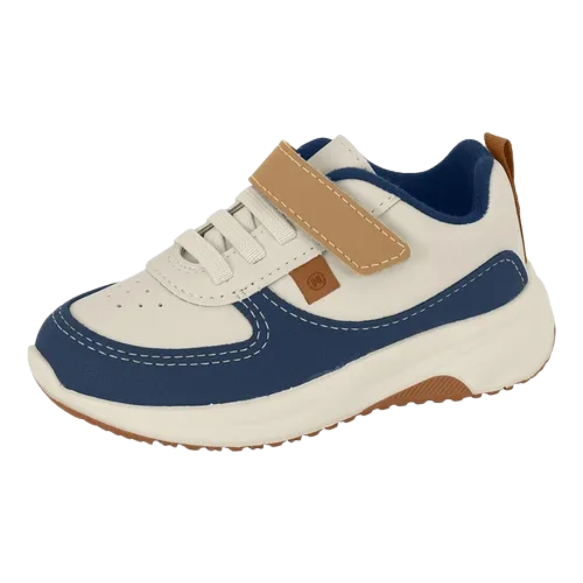 Tenis Menino Molekinho Masculino Sport Branco Off Marinho Branco/Off/Marinho 2