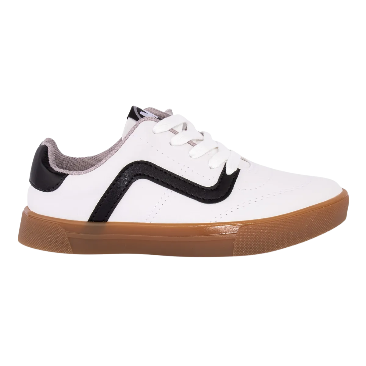 Tenis Meninos Molekinho Masculino Casual Branco Preto Branco/Preto 3