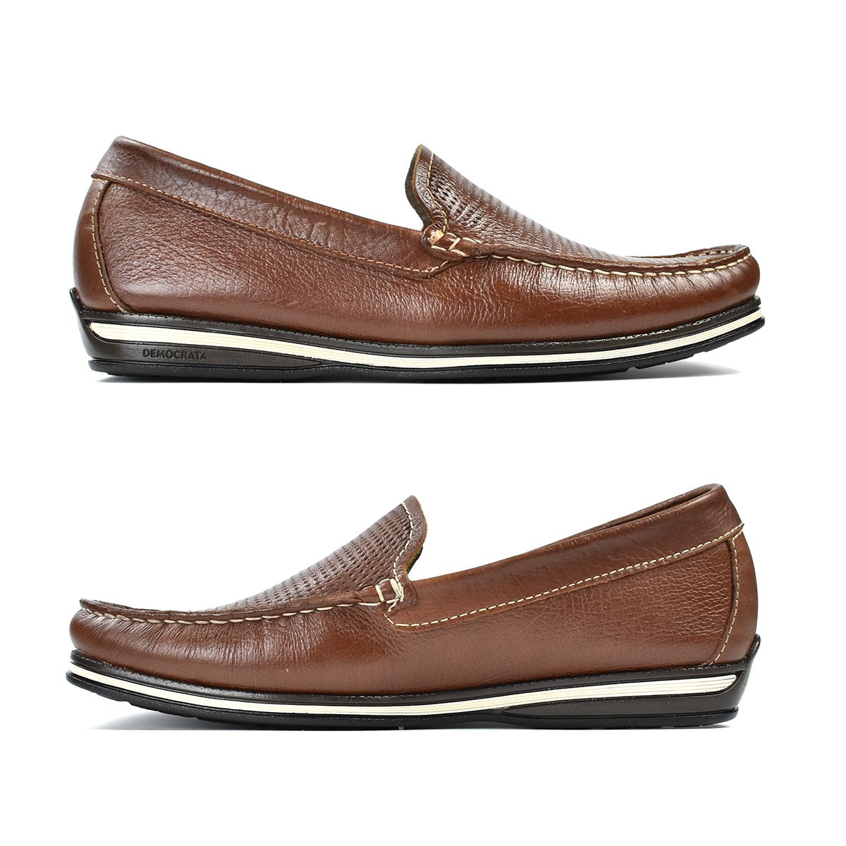 Mocassim Democrata Easy Ted Conhaque Masculino 135201 Conhaque 3