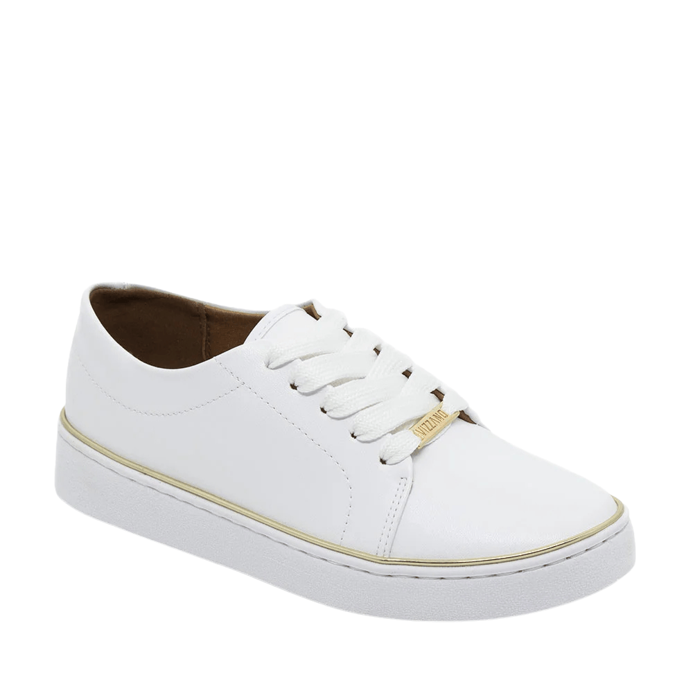 Tenis Vizzano Feminino Branco Casual Clean Confortavel