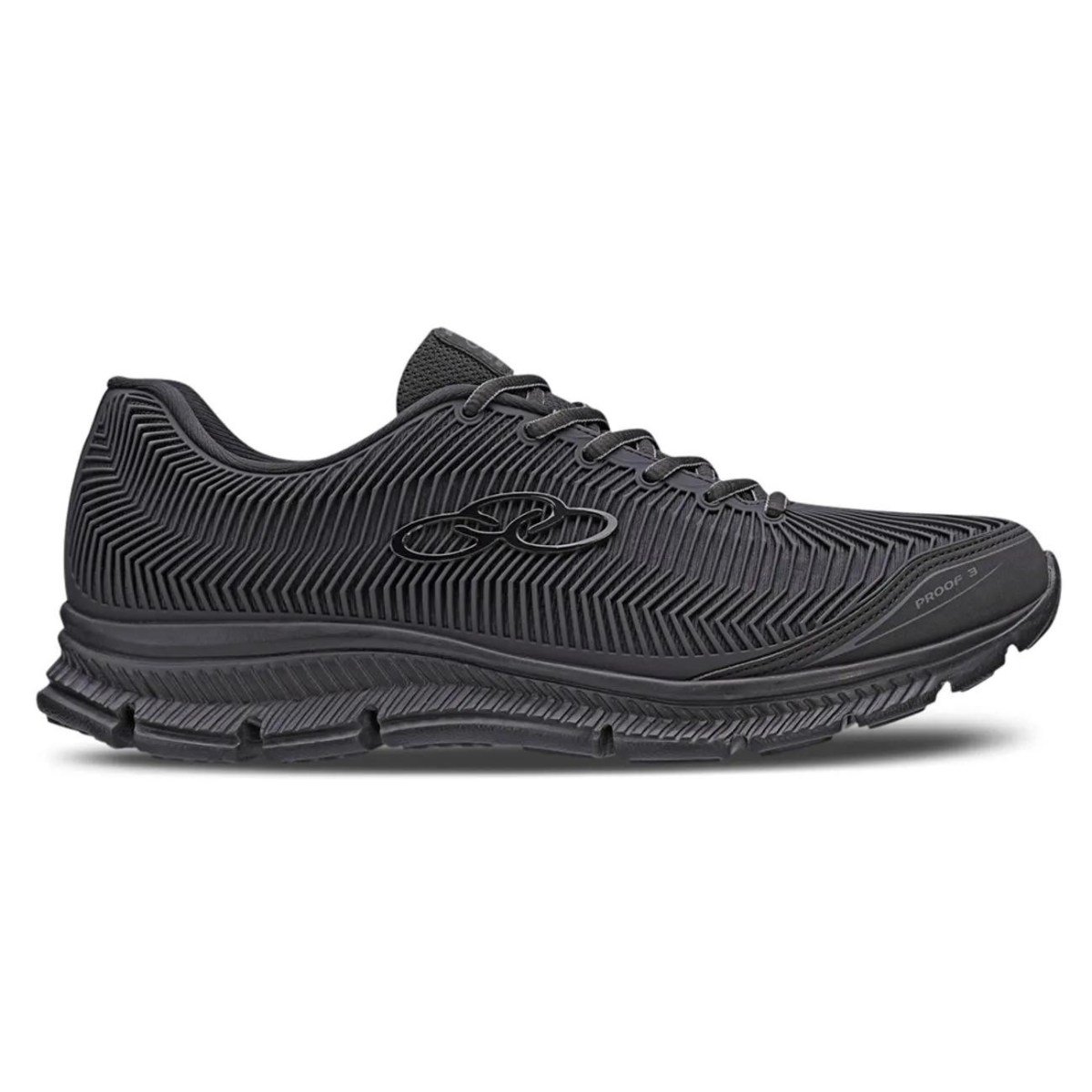 Tenis Olympikus Masculino Proof 3 Preto Chumbo Conforto