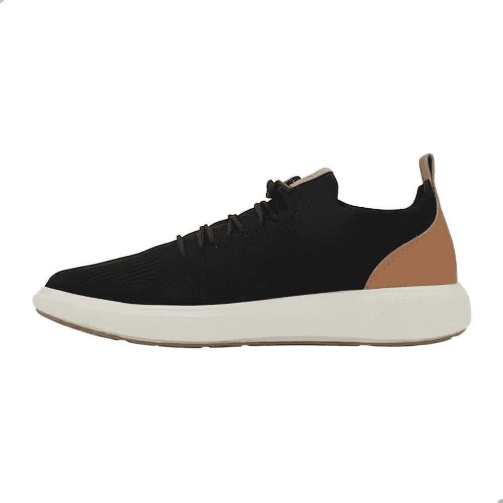 Tenis Masculino Preto Camel Br Sport Estilo Casual 2276207  Preto/Camel 2