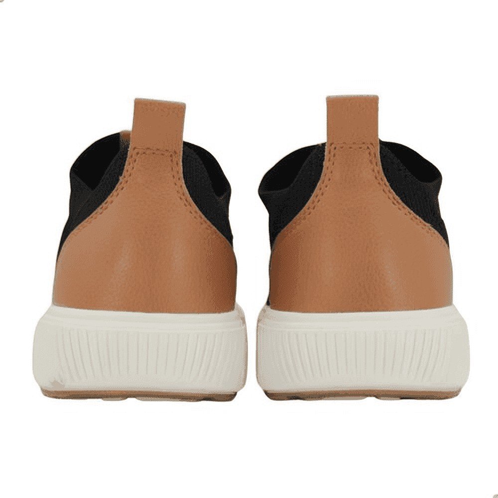 Tenis Masculino Preto Camel Br Sport Estilo Casual 2276207  Preto/Camel 4