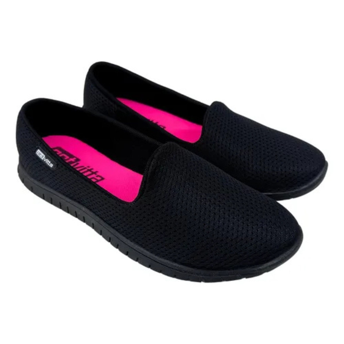 Sapatilha Feminina Activitta Smesh Preto Confiante Preto 3