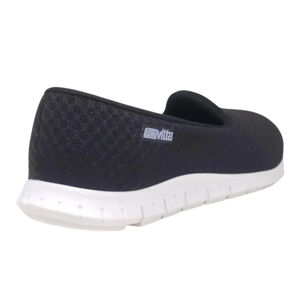 Sapatilha Feminina Moda Activitta Smesh Preto Estiloso Preto 3