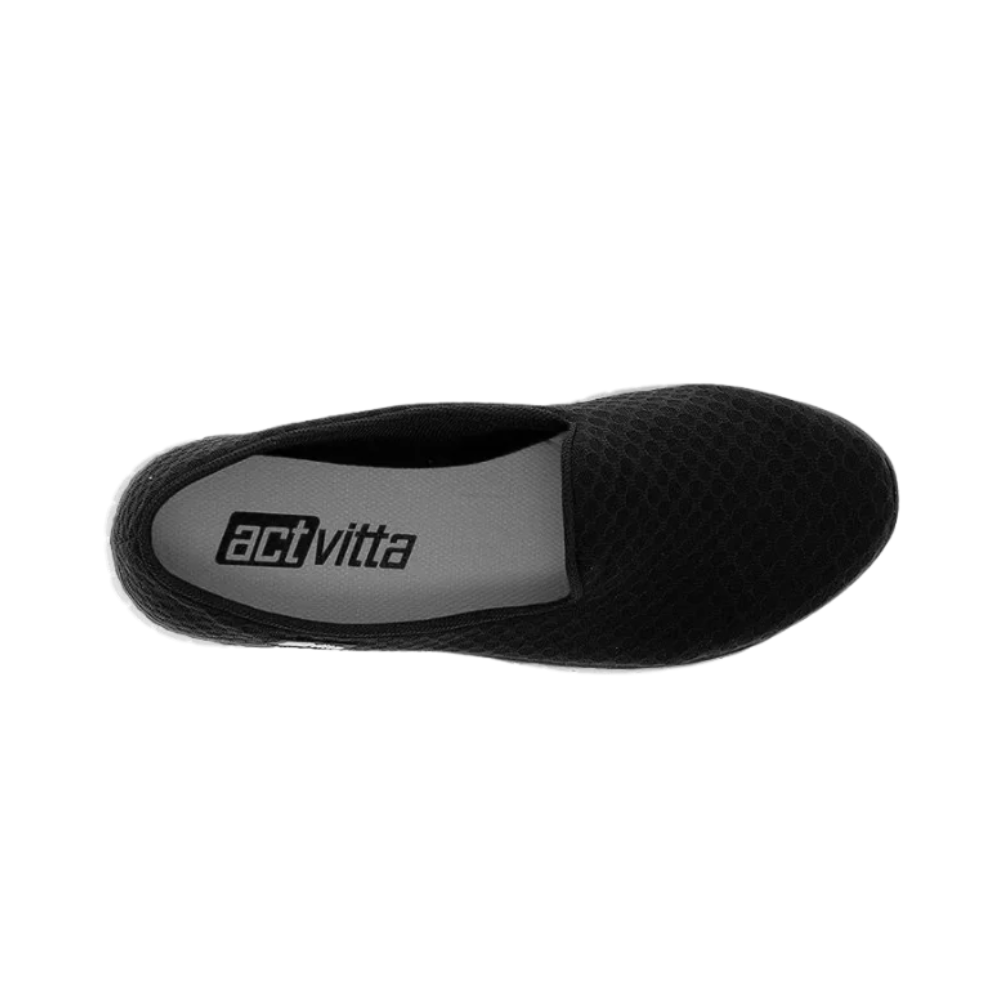 Sapatilha Feminina Moda Activitta Smesh Preto Estiloso Preto 4