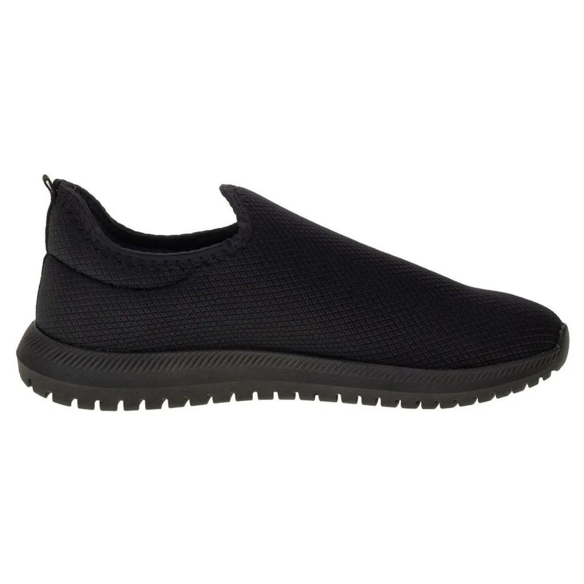 Activitta Tenis Slip On Masculino Preto Conforto Leve Preto 2
