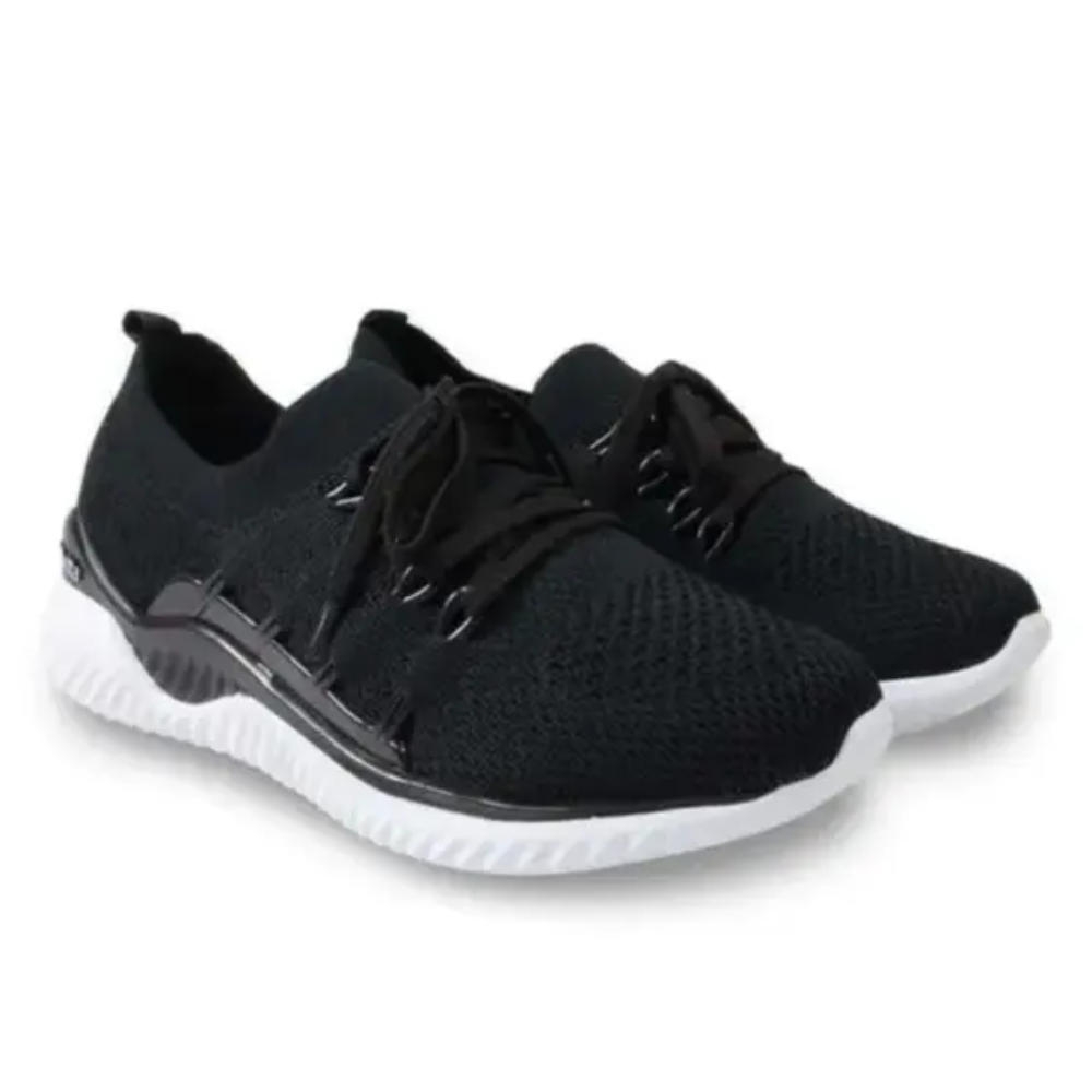 Tenis Feminino Activitta Preto Confortavel Leve Dia a Dia Preto 6