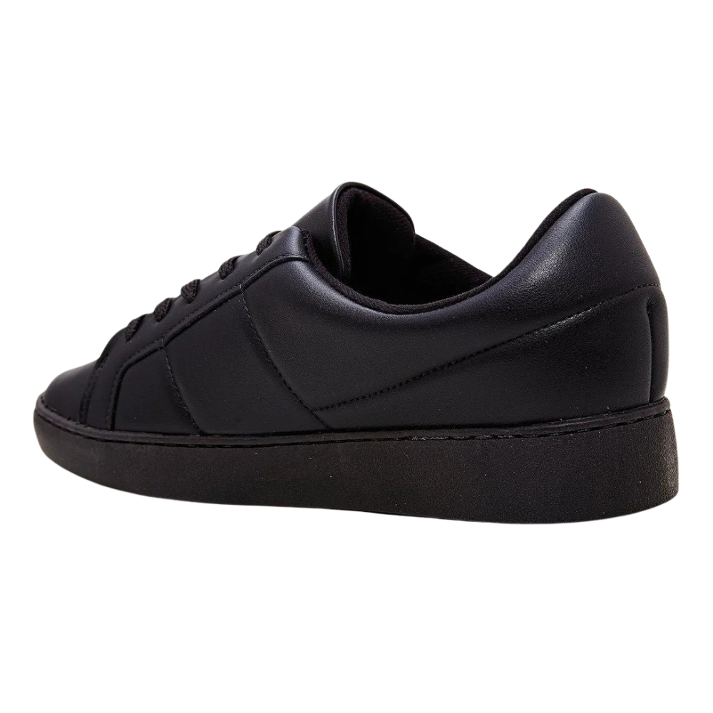 Tenis Vizzano Feminino Preto Com Detalhe Dourado Casual Preto 3