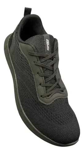Sapato Casual Masculino Actvitta Preto Tenis Esporte Preto/Grafite/Cinza 2