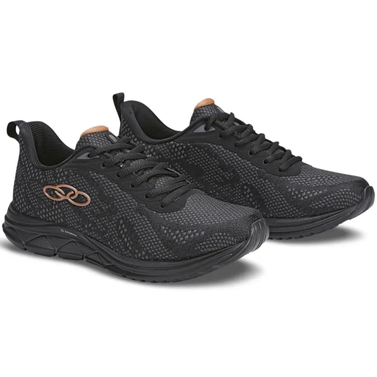 Tenis Olympikus Feminino Citrus 2 Preto Bronze Casual Preto 4