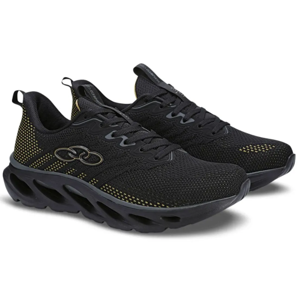 Tenis Olympikus Diffuse 5 Masculino Preto Dourado Preto/Dourado 2