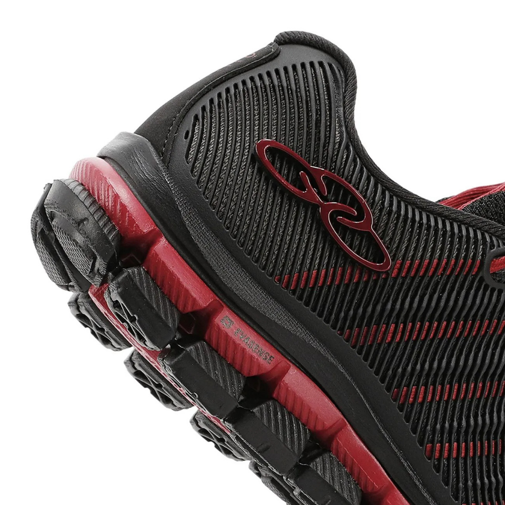 Tenis Olympikus Dynamic Infantil Preto Vermelho Preto/Vermelho 5