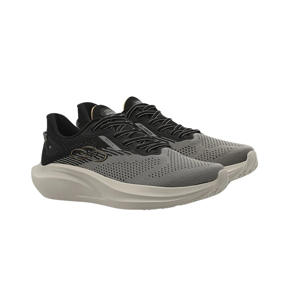 Olympikus Mescla Tenis Masculino Conforto e Estilo Pewter/Preto 5
