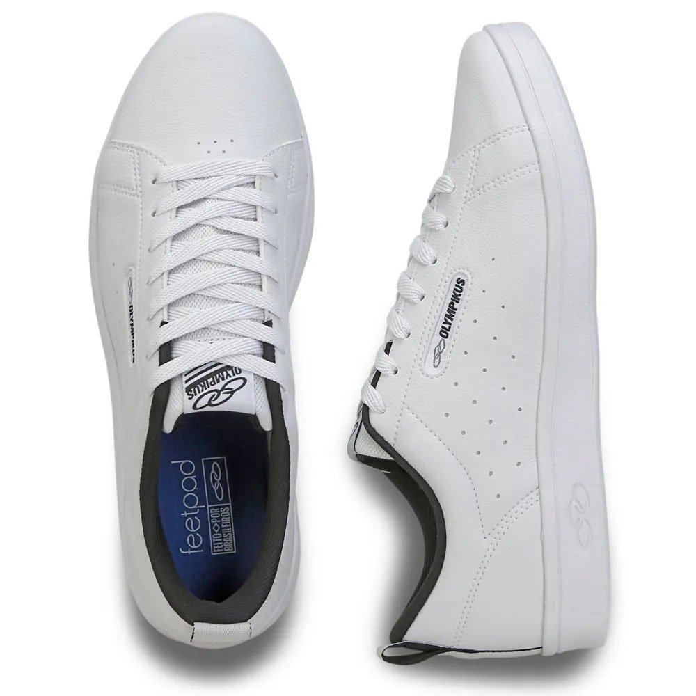 Tenis Olympikus Masculino Only 2 Branco Casual Branco 5