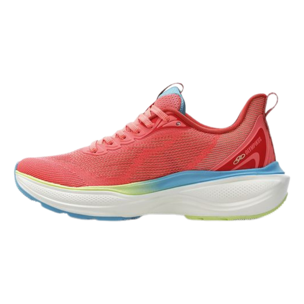 Tenis Olympikus Pride 4 Infantil Coral Casual Confortavel Coral/Lima 2
