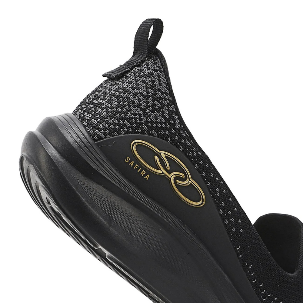 Tenis Olympikus Safira Slip-on Feminino Preto 346455 Preto/Preto 5