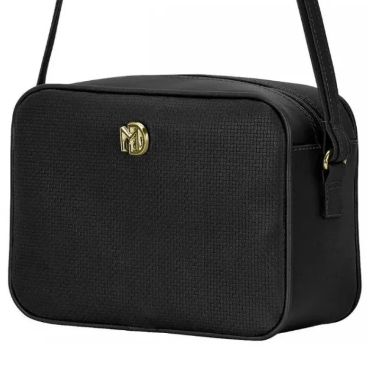 Bolsa Modare Casual Com Alca Moderna Tranversal Feminina Preta Preto 2