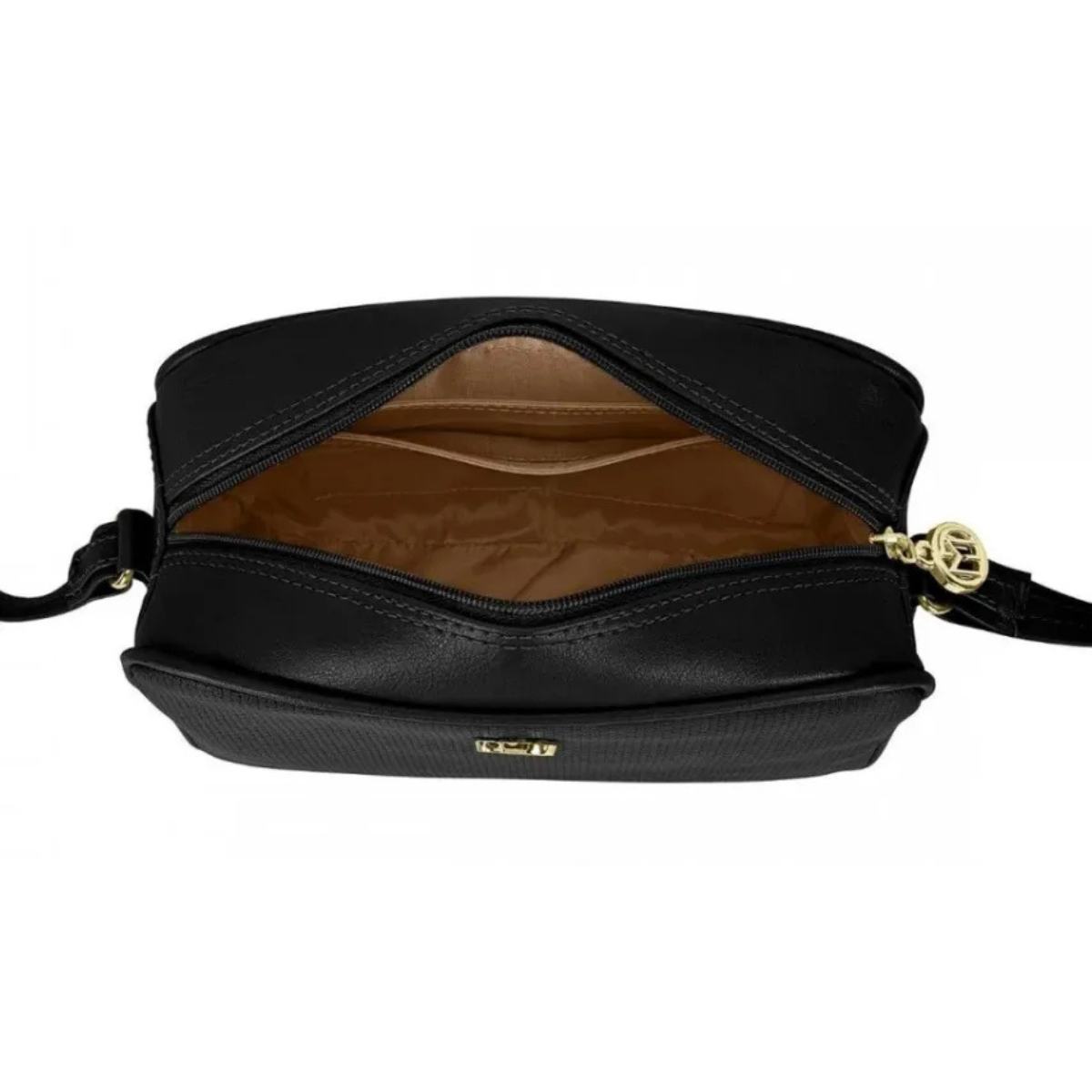 Bolsa Modare Casual Com Alca Moderna Tranversal Feminina Preta Preto 4