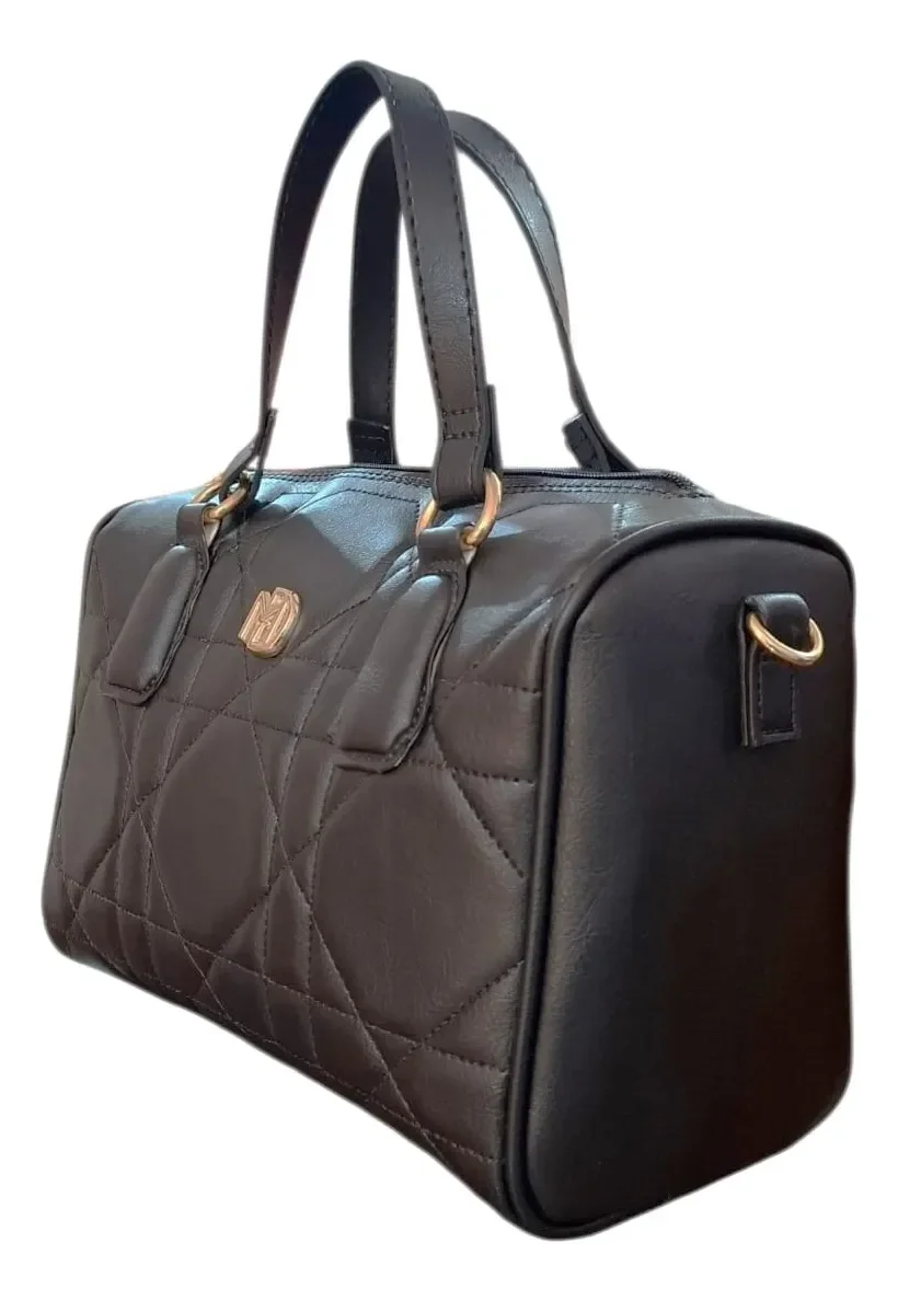 Bolsa Modare Napa Soft Preta Elegancia e Conforto Preto 2