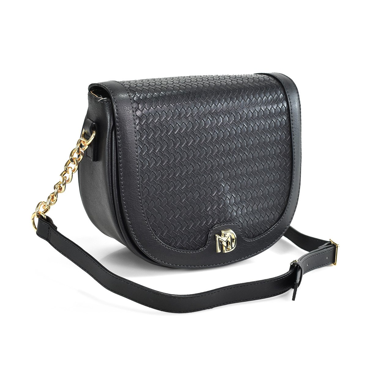 Bolsa Modare Napa Preta Elegancia e Praticidade Preto 4