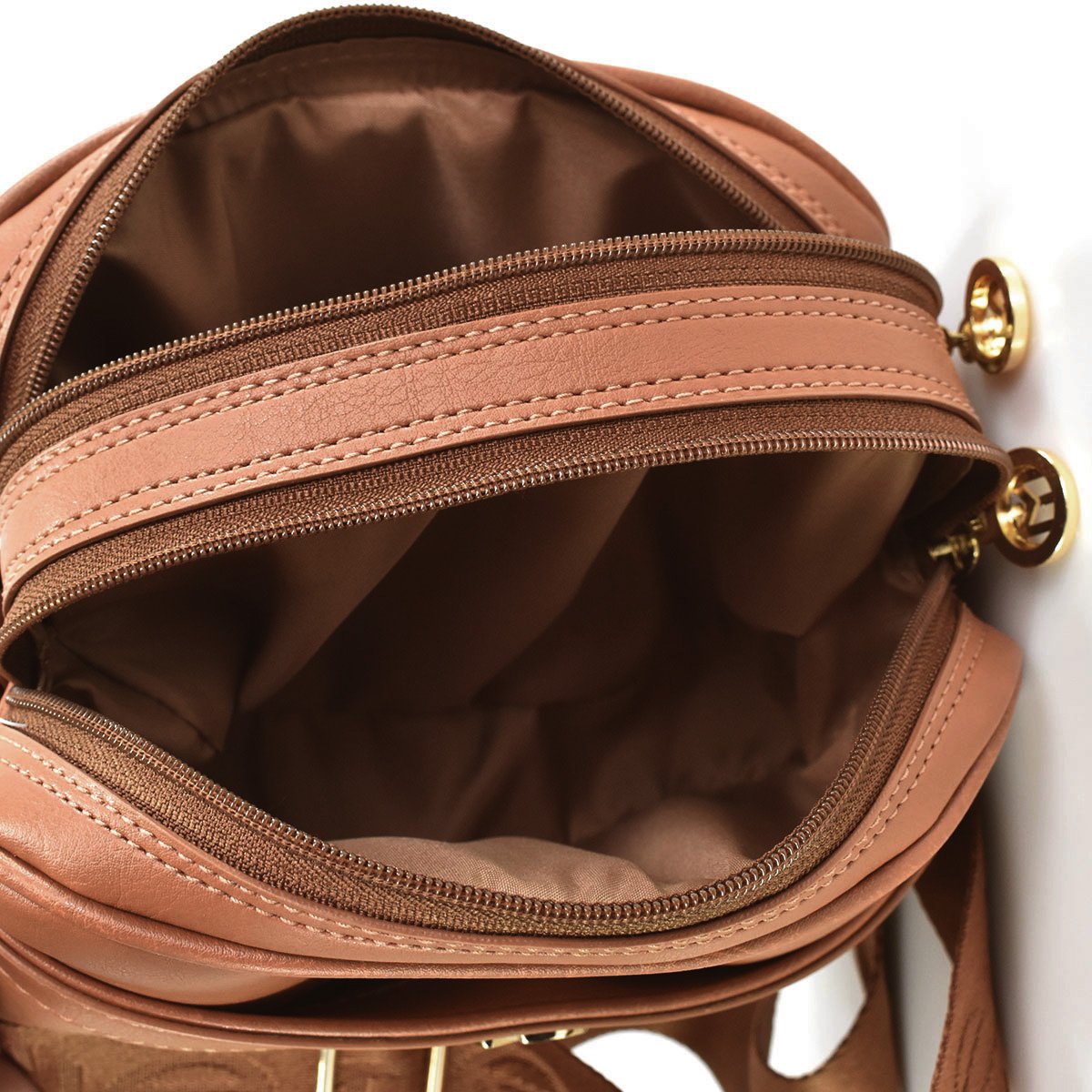 Bolsa Modare Napa Soft Avela Elegancia e Conforto Marrom 7