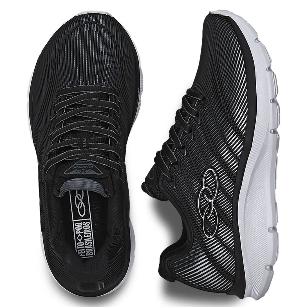 Tenis Olympikus Venum Infantil Preto/Branco 3