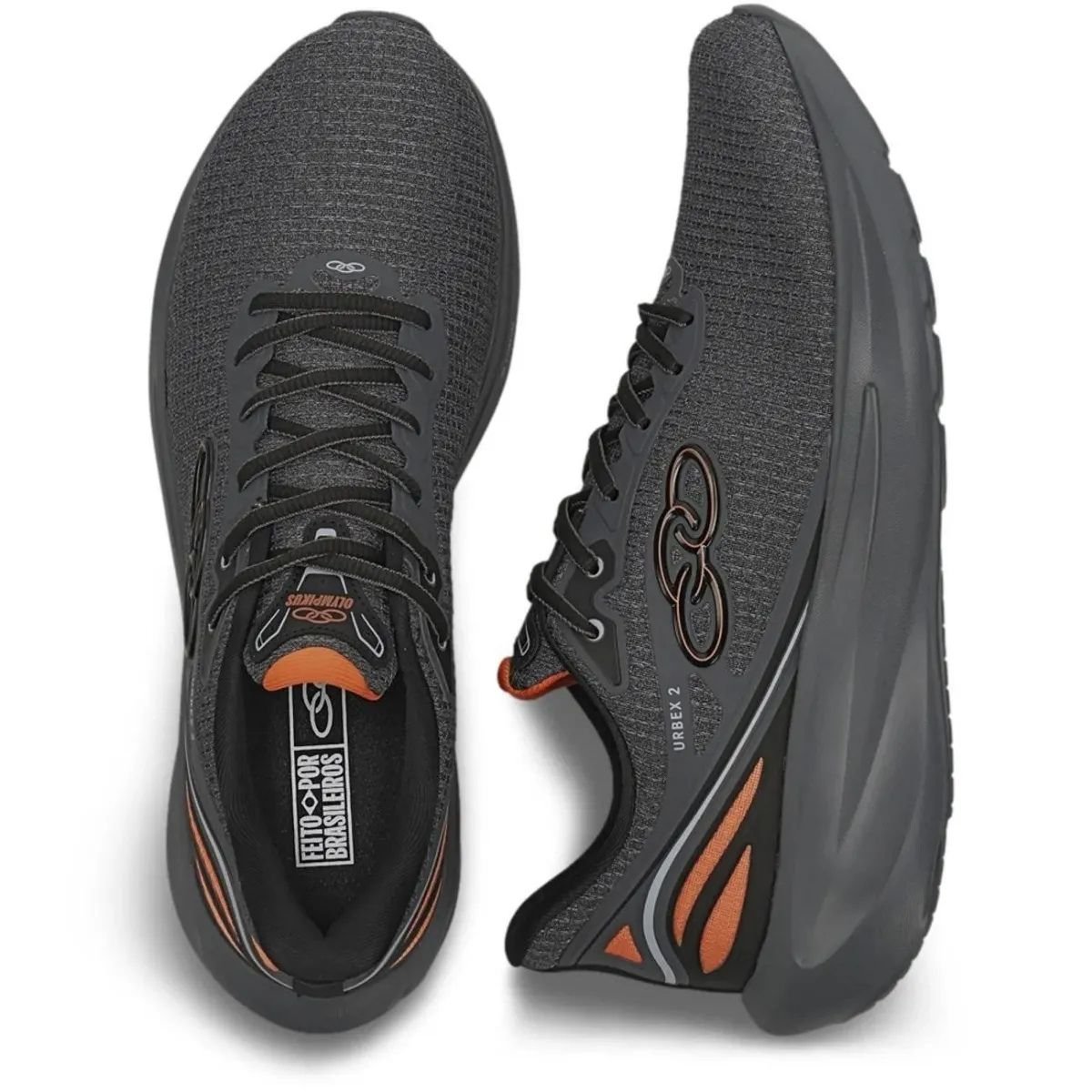 Olympikus Urbex 2 Tenis Masculino Conforto e Estilo Cinza 2