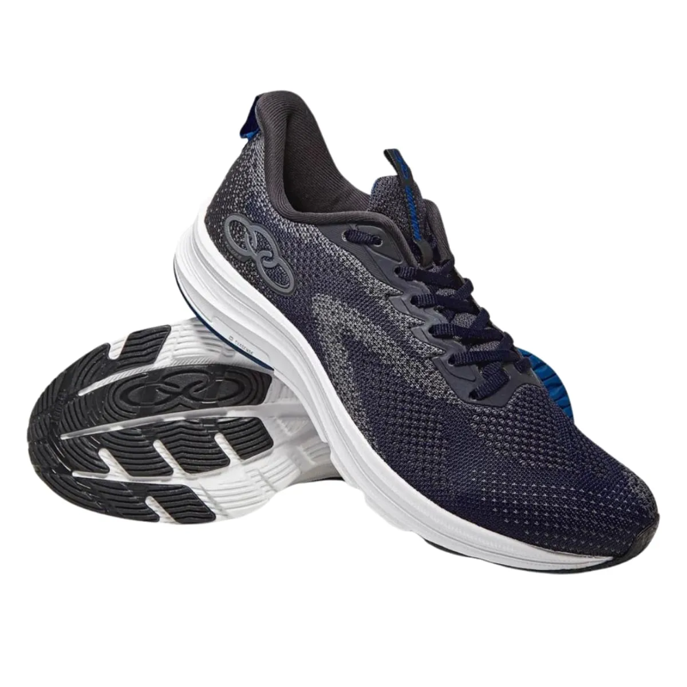 Olympikus Veloz 2 Tenis Masculino Conforto e Performance Marinho/Preto 3