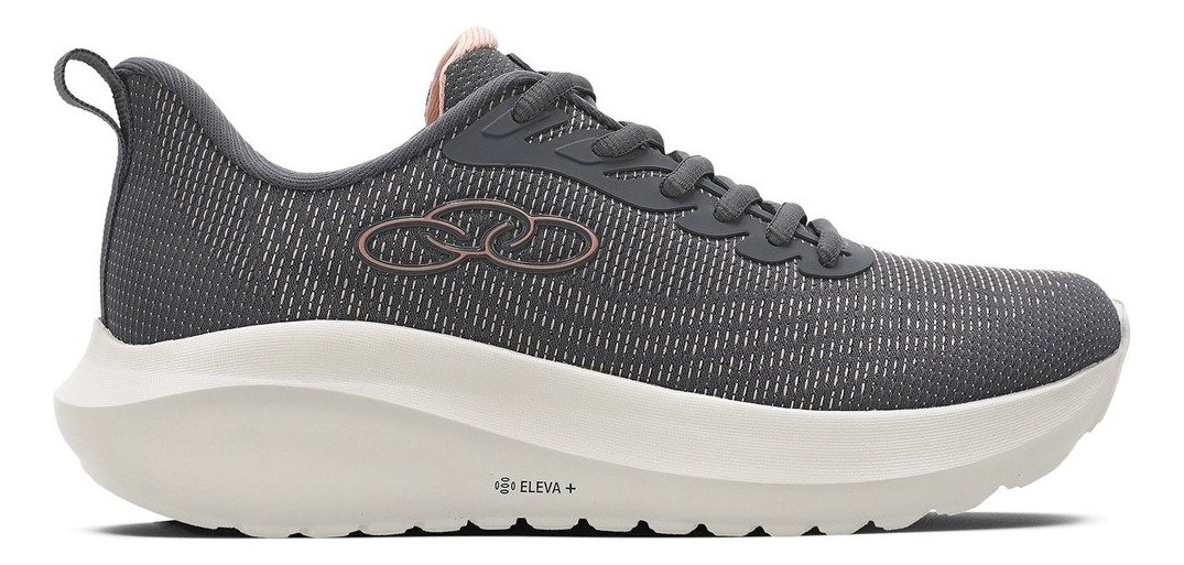 Tenis Olympikus Acqua Infantil Confortavel Casual Cinza 1