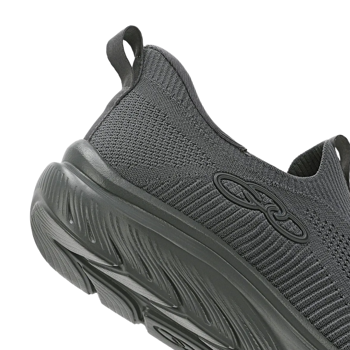 Tenis Olympikus Clic Slip On Masculino Chumbo Caminhada Chumbo 5