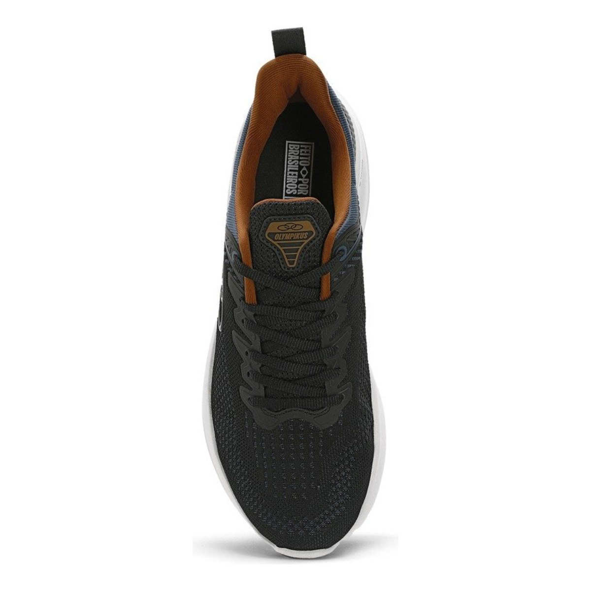 Tenis Olympikus Curva Preto Academia Confortavel Preto/Petróleo 3
