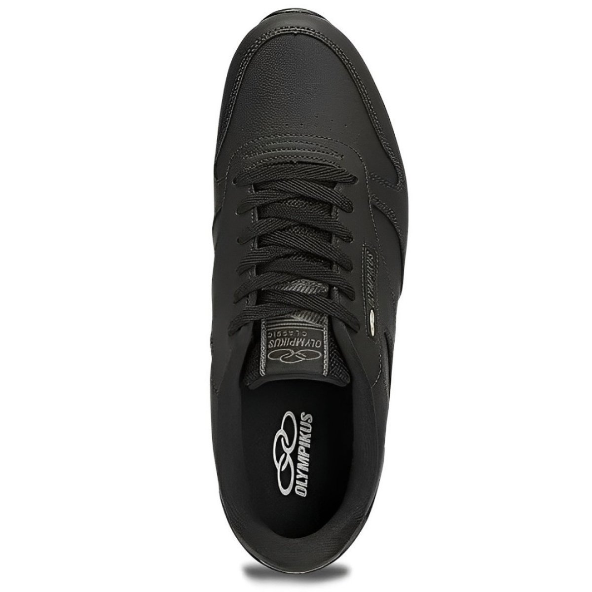 Tenis Olympikus Masculino Jogging 100 Preto Casual Preto 2