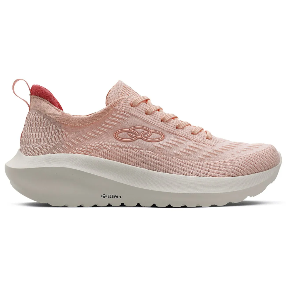 Tenis Olympikus Lance Feminino Esporte Leve Rosa Claro