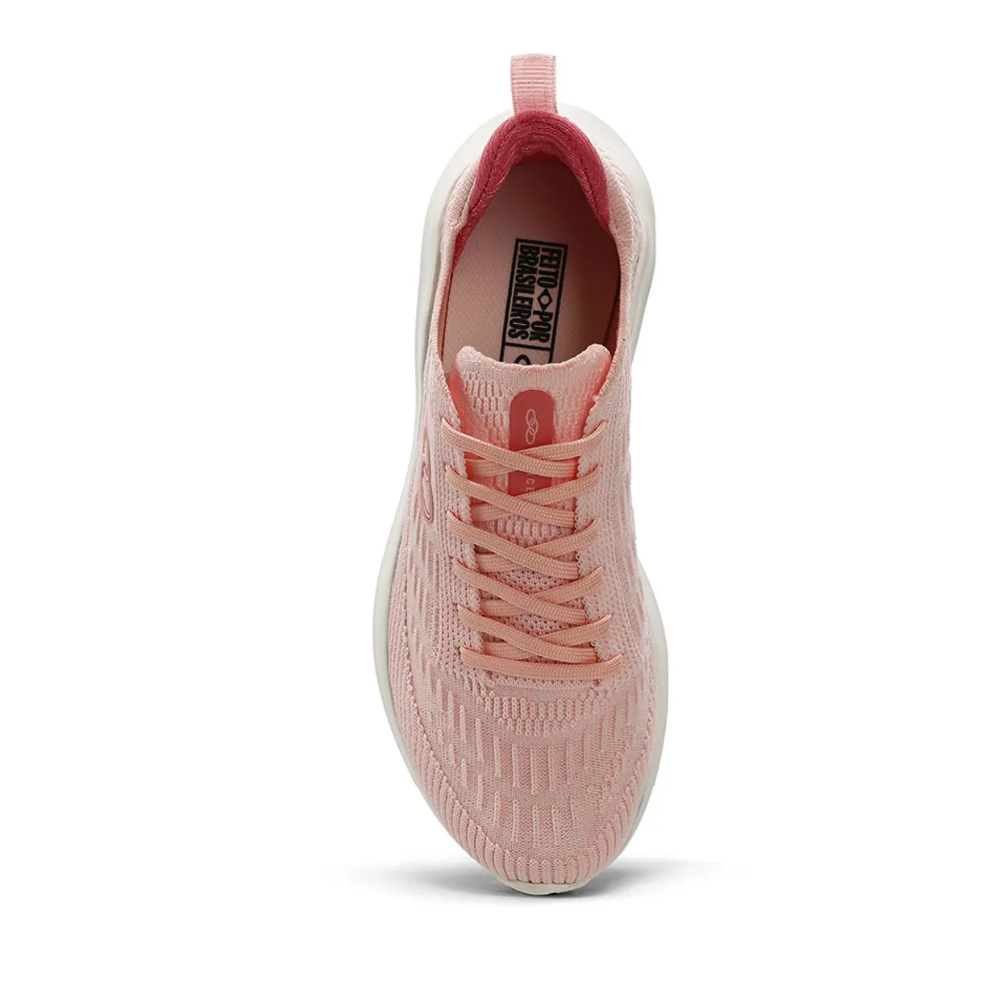 Tenis Olympikus Lance Feminino Esporte Leve Rosa Claro Rosa 4