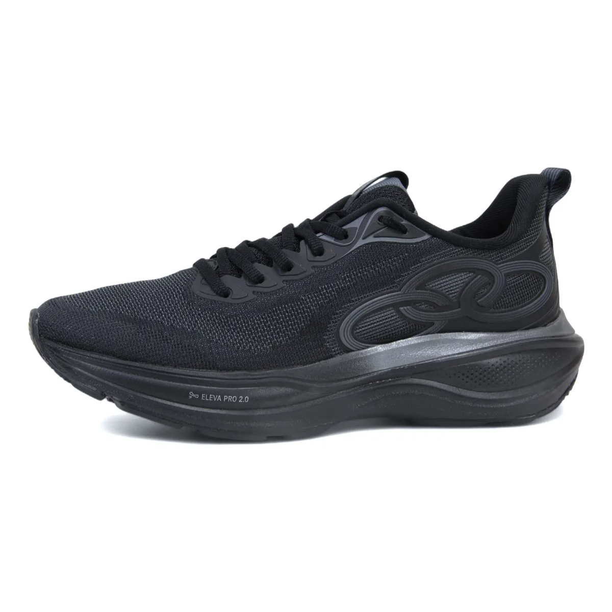 Tenis Olympikus Pride 4 Masculino Preto Corrida Academia Preto/Chumbo 2