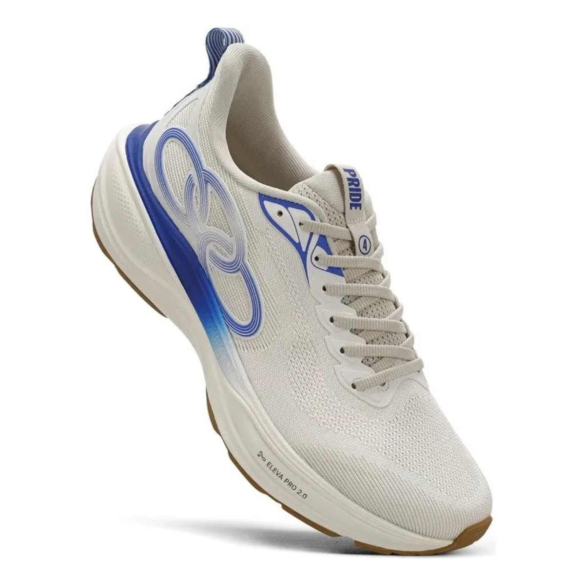 Tenis Olympikus Pride 4 Corrida Academia Confortavel Branco 4