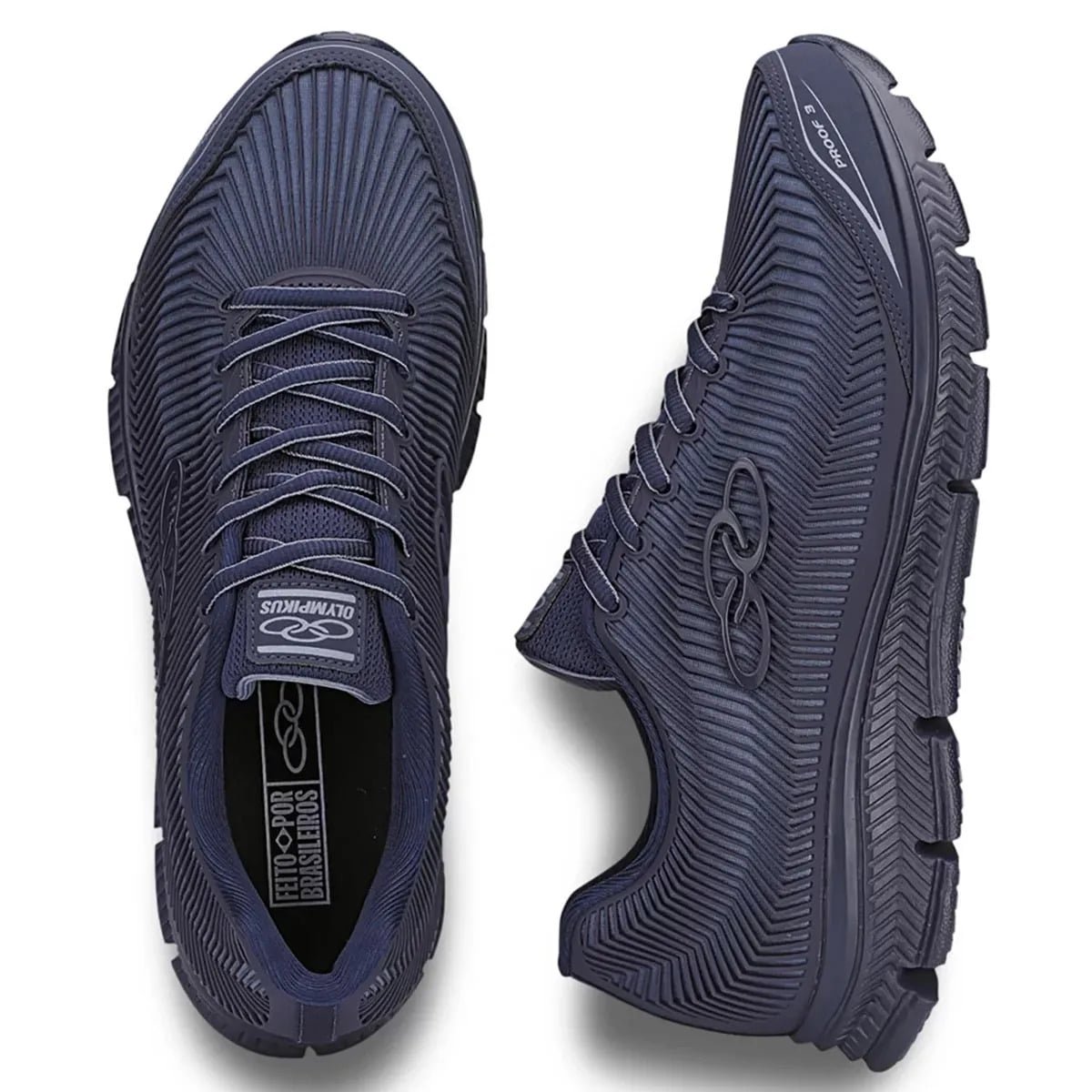 Tenis Olympikus Proof 3 Masculino Marinho Petroleo Petróleo 4