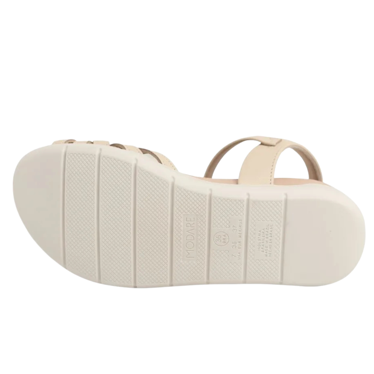 Sandalia Ultraconforto Modare Napa Floather Bege Uso Diario Bege 4