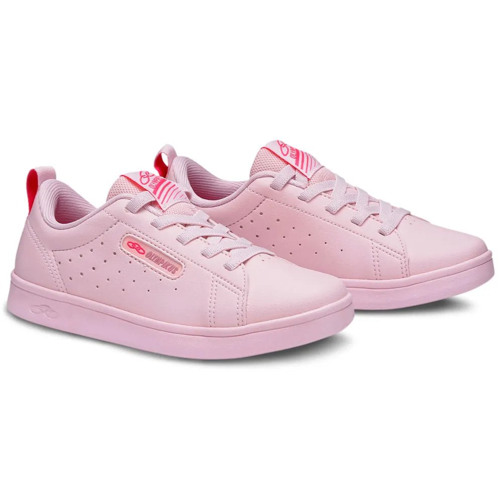 Tenis Olympikus Infantil Only 2 Juvenil Ballet Casual Rosa 5