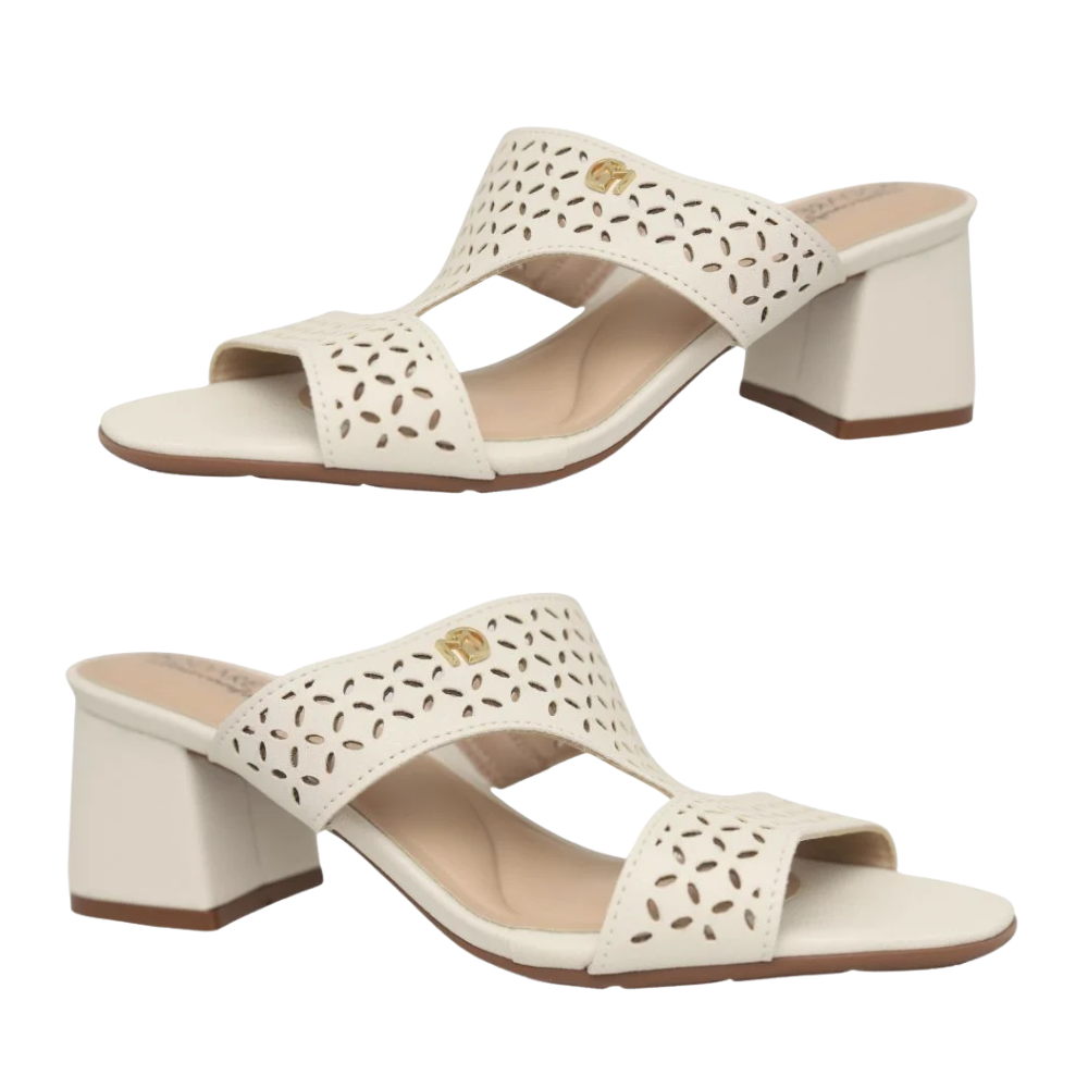 Modare Tamanco Napa Floather Branco Off Elegante 7172126 Off White 5