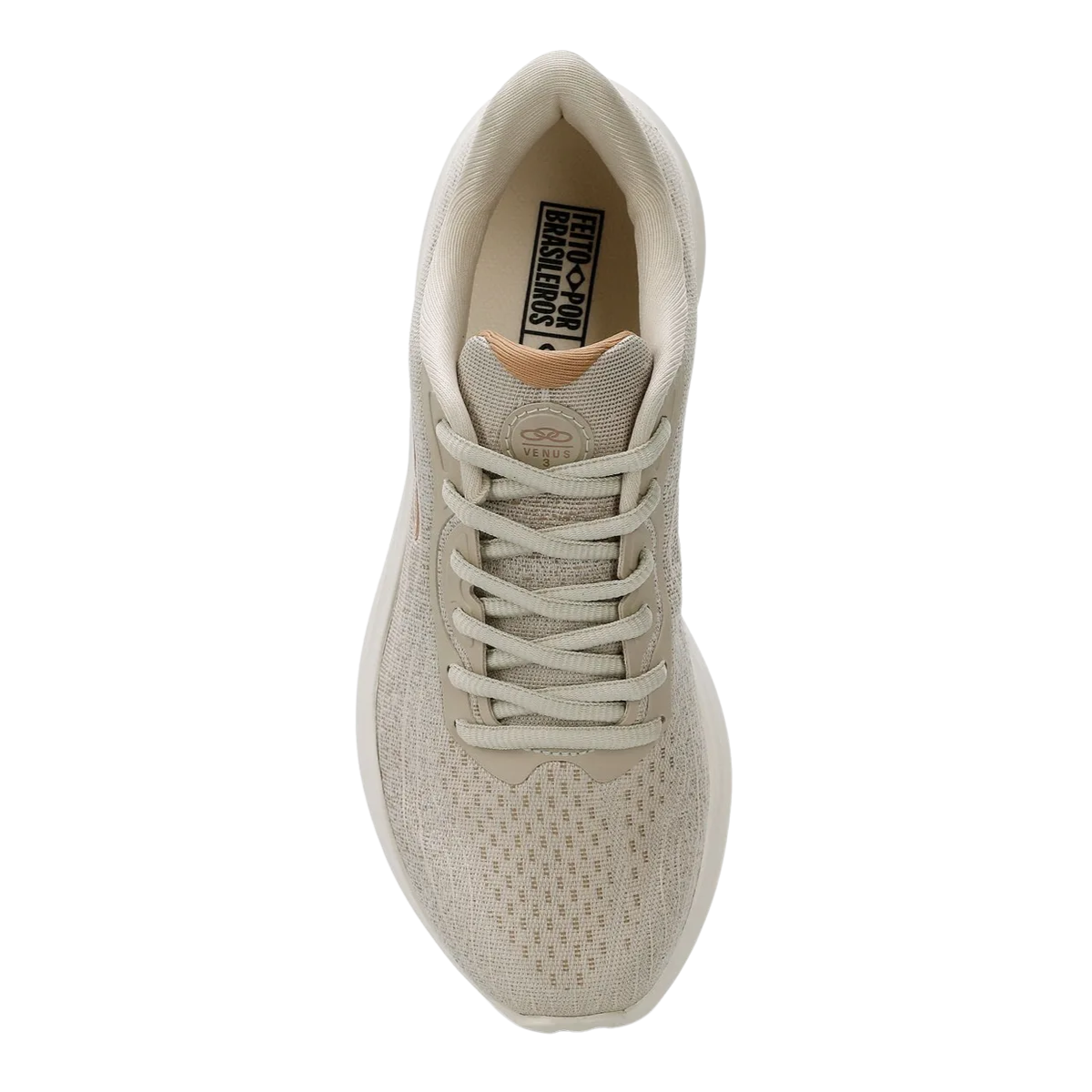 Tenis Olympikus Venus 3 Feminino Leve Treino e Corrida Marfim 4